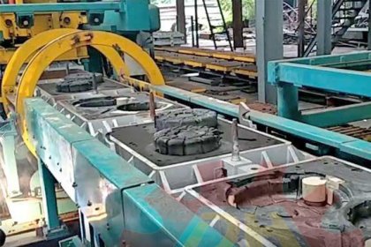 全自動靜壓造型生產(chǎn)線-2