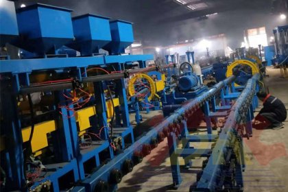 鐵模覆砂鑄造生產(chǎn)線-1