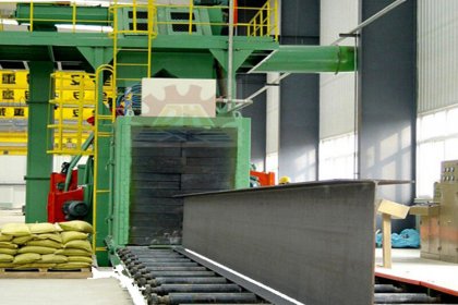 QH69系列輥道通過式拋丸機